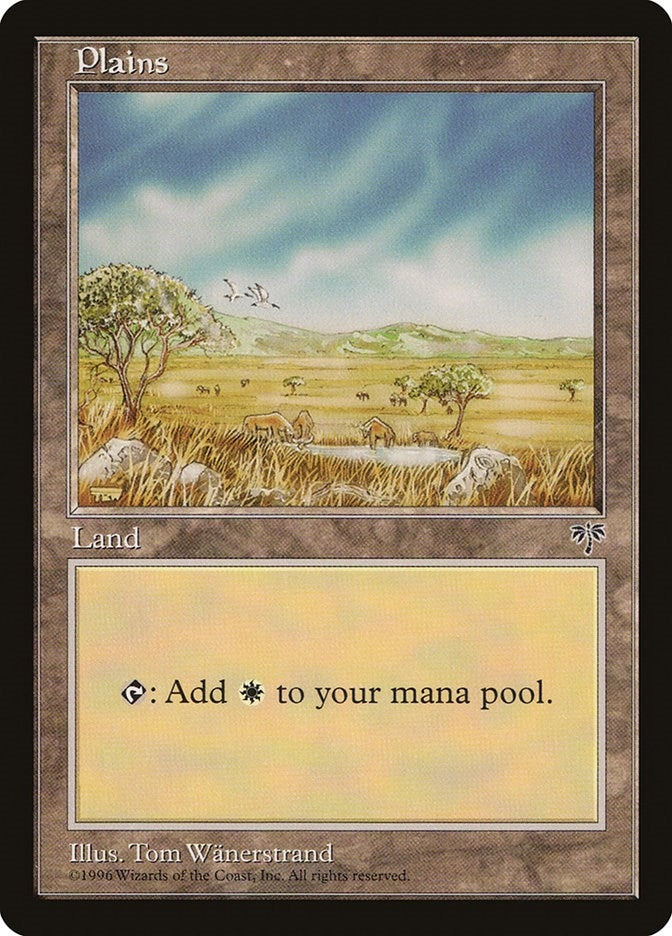 Image for Plains (Watering Hole) (MIR) - Magic: The Gathering