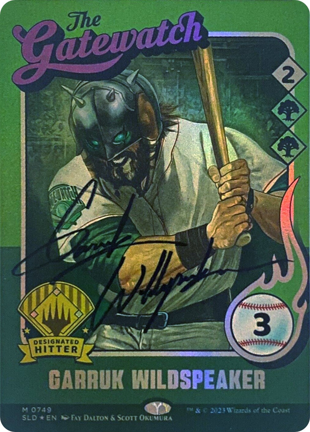 Image for Garruk Wildspeaker (749) (Autographed) (749) (SLD) - Magic: The Gathering