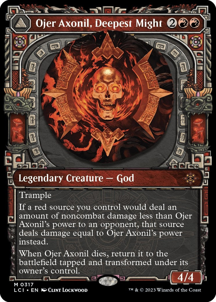 Image for Ojer Axonil, Deepest Might (Showcase) (317) (LCI) - Magic: The Gathering