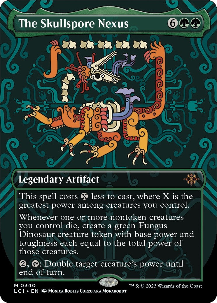 Image for The Skullspore Nexus (Borderless) (340) (LCI) - Magic: The Gathering