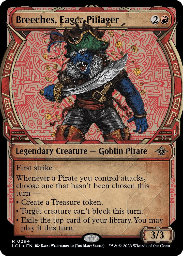Image for Breeches, Eager Pillager (Showcase) (294) (LCI) - Magic: The Gathering
