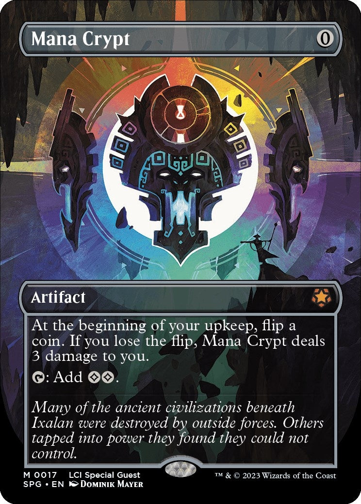 Image for Mana Crypt (Borderless) (17) (SPG) - Magic: The Gathering