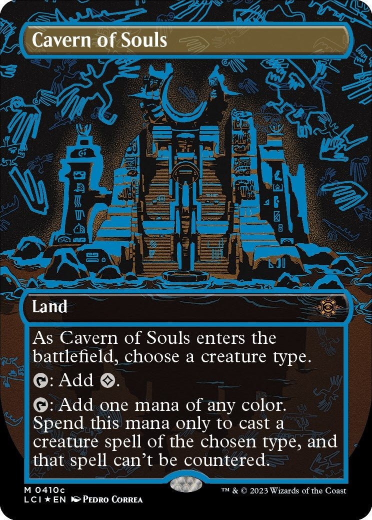 Image for Cavern of Souls (0410c) (Borderless) (410c) (LCI) - Magic: The Gathering