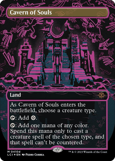 Cavern of Souls (0410d) (Borderless) (410d) (LCI)