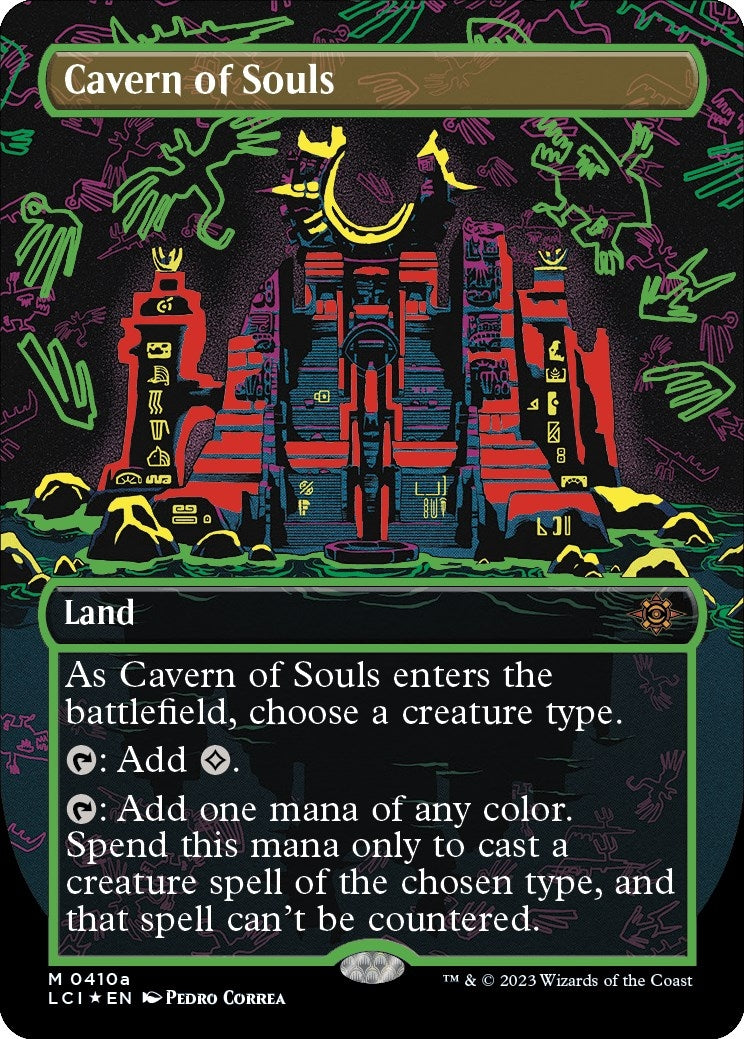 Image for Cavern of Souls (0410a) (Borderless) (410a) (LCI) - Magic: The Gathering