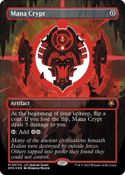 Mana Crypt (0017e) (Borderless) (17e) (SPG)