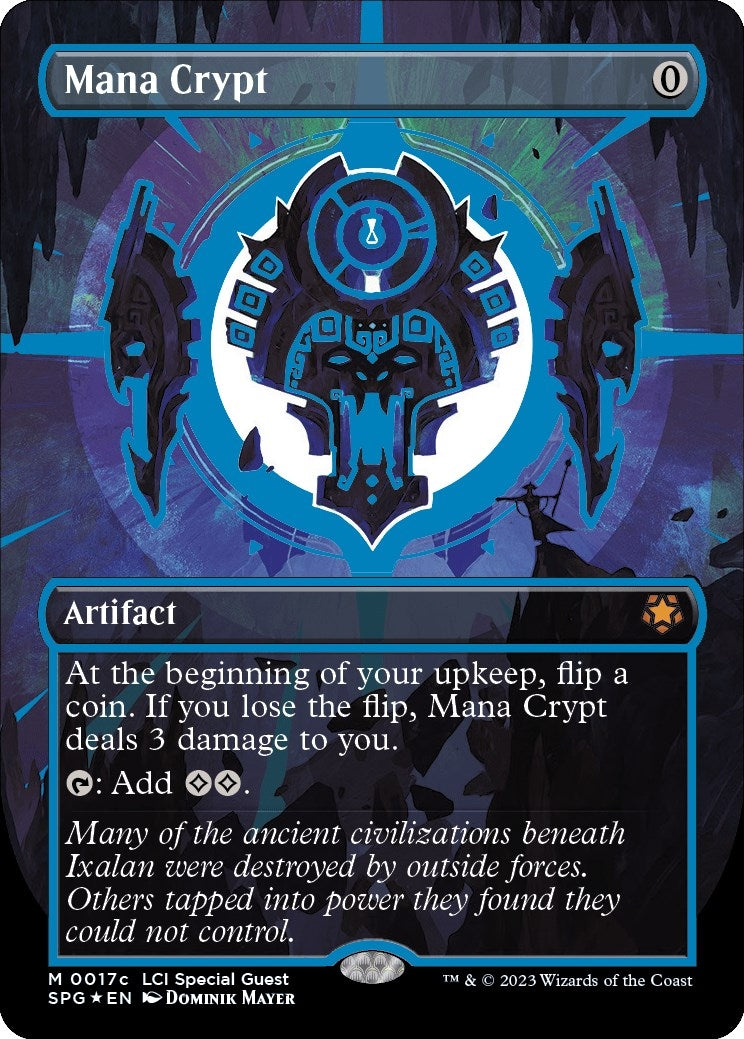 Image for Mana Crypt (0017c) (Borderless) (17c) (SPG) - Magic: The Gathering