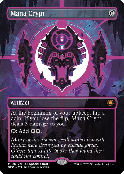 Mana Crypt (0017d) (Borderless) (17d) (SPG)