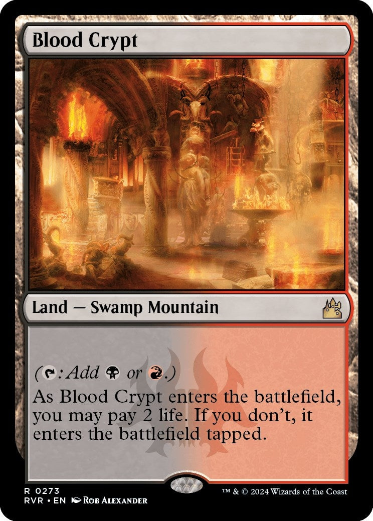 Image for Blood Crypt (273) (RVR) - Magic: The Gathering