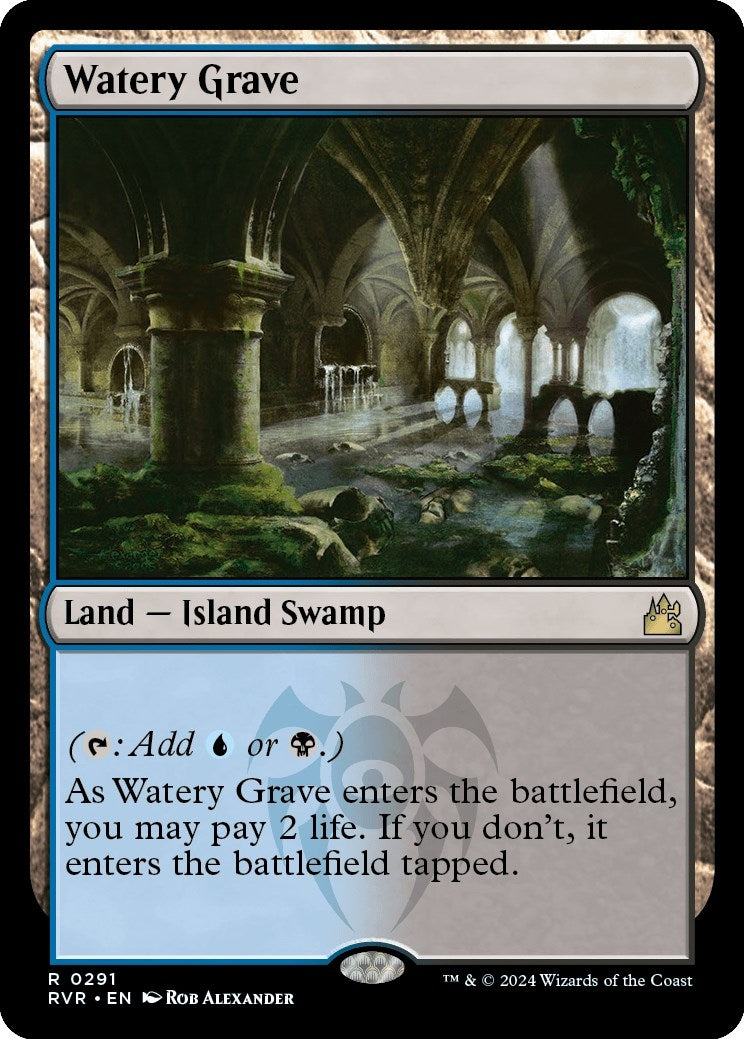 Image for Watery Grave (291) (RVR) - Magic: The Gathering