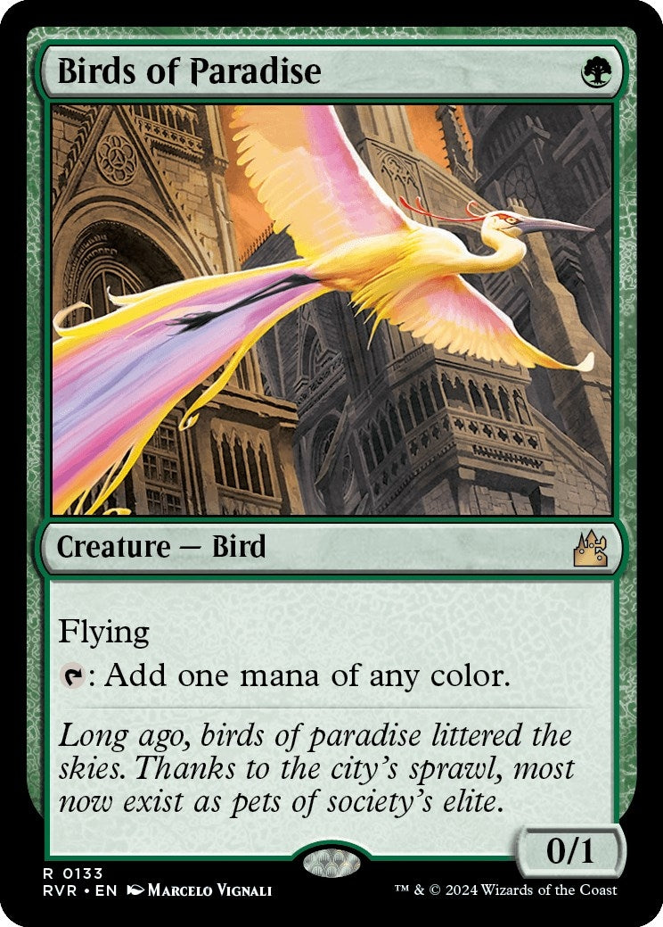 Image for Birds of Paradise (133) (RVR) - Magic: The Gathering