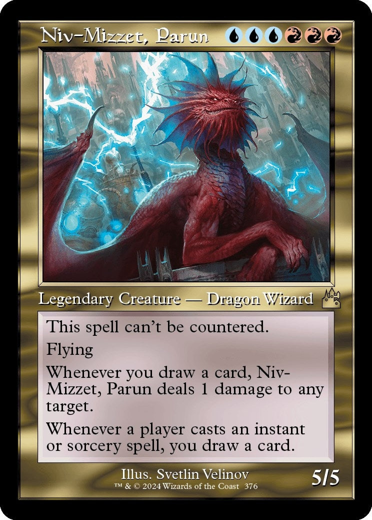 Image for Niv-Mizzet, Parun (Retro Frame) (376) (RVR) - Magic: The Gathering