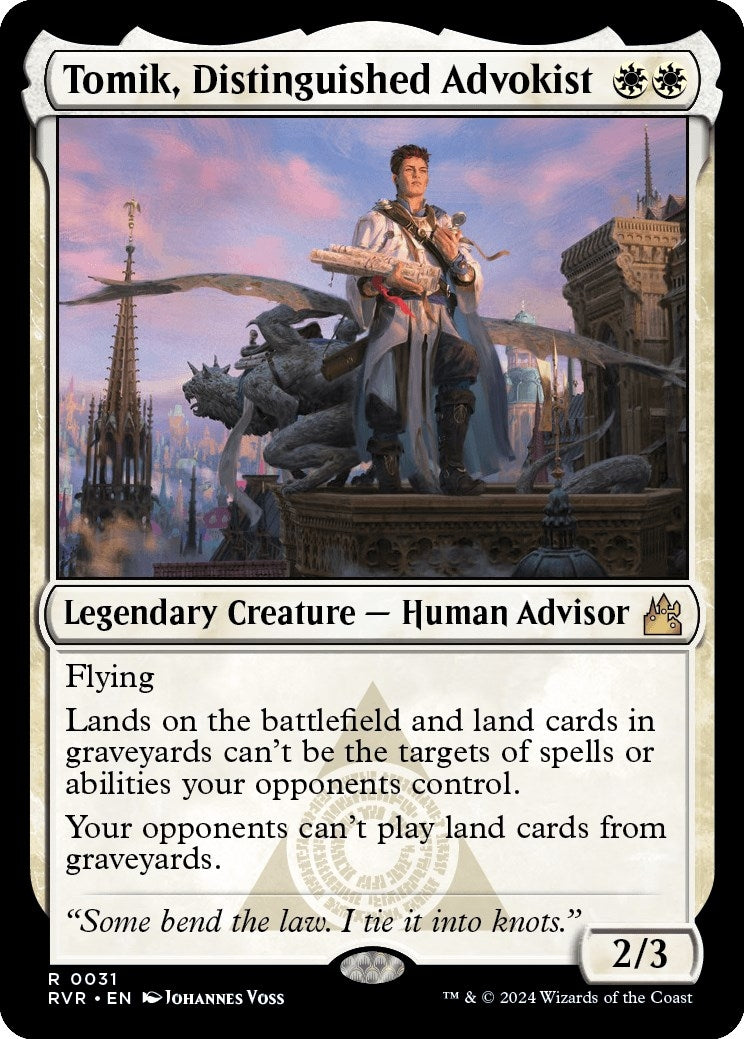 Image for Tomik, Distinguished Advokist (31) (RVR) - Magic: The Gathering