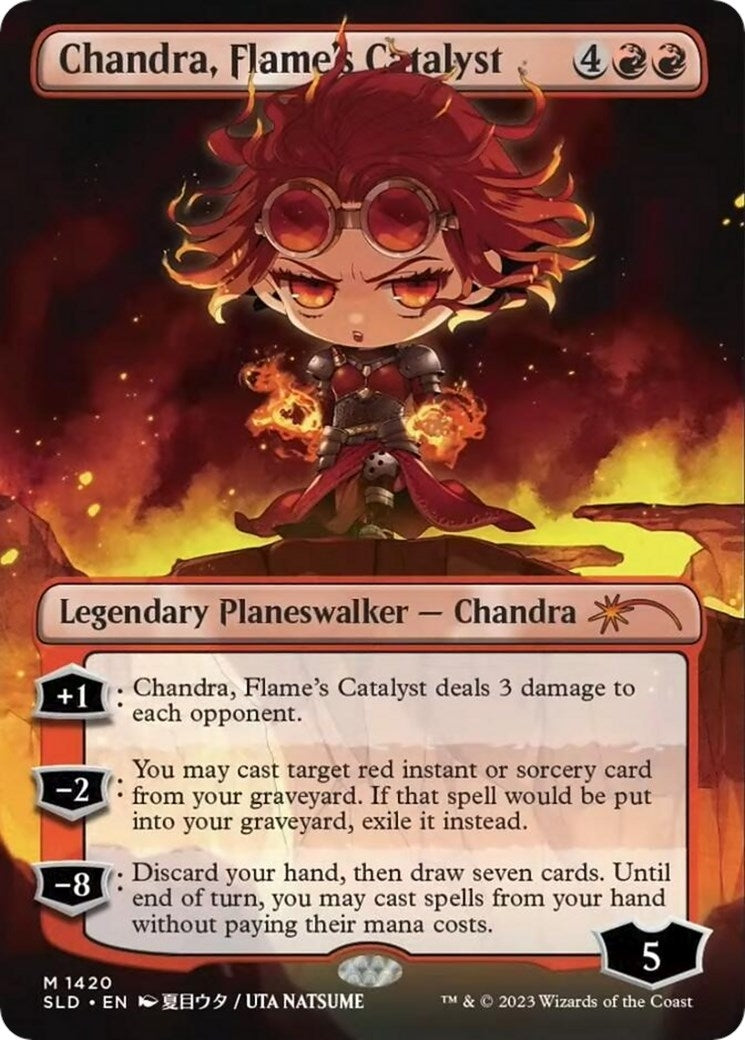 Image for Chandra, Flame's Catalyst (1420) (SLD) - Magic: The Gathering