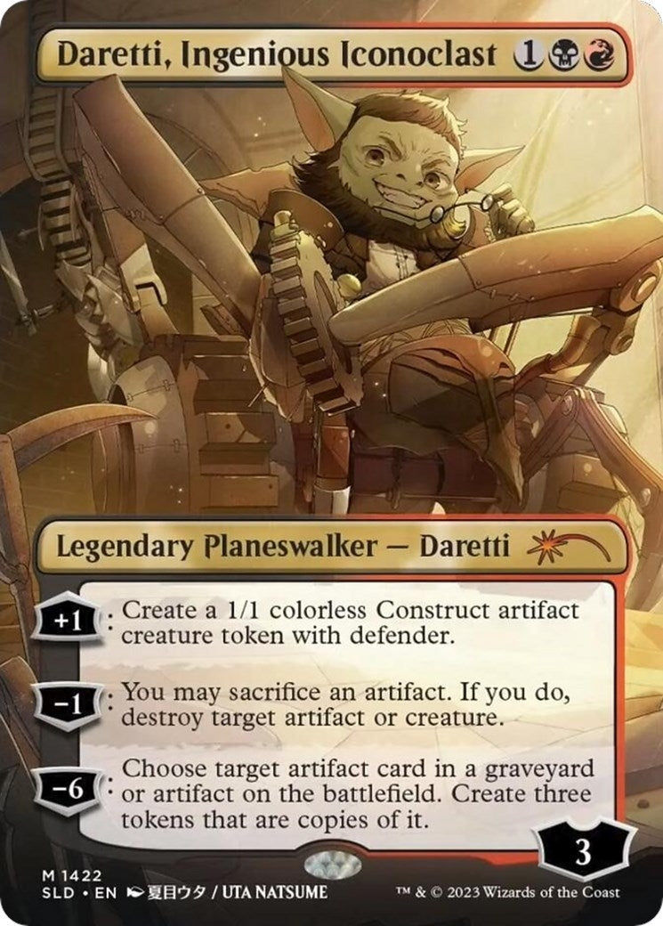 Image for Daretti, Ingenious Iconoclast (1422) (SLD) - Magic: The Gathering