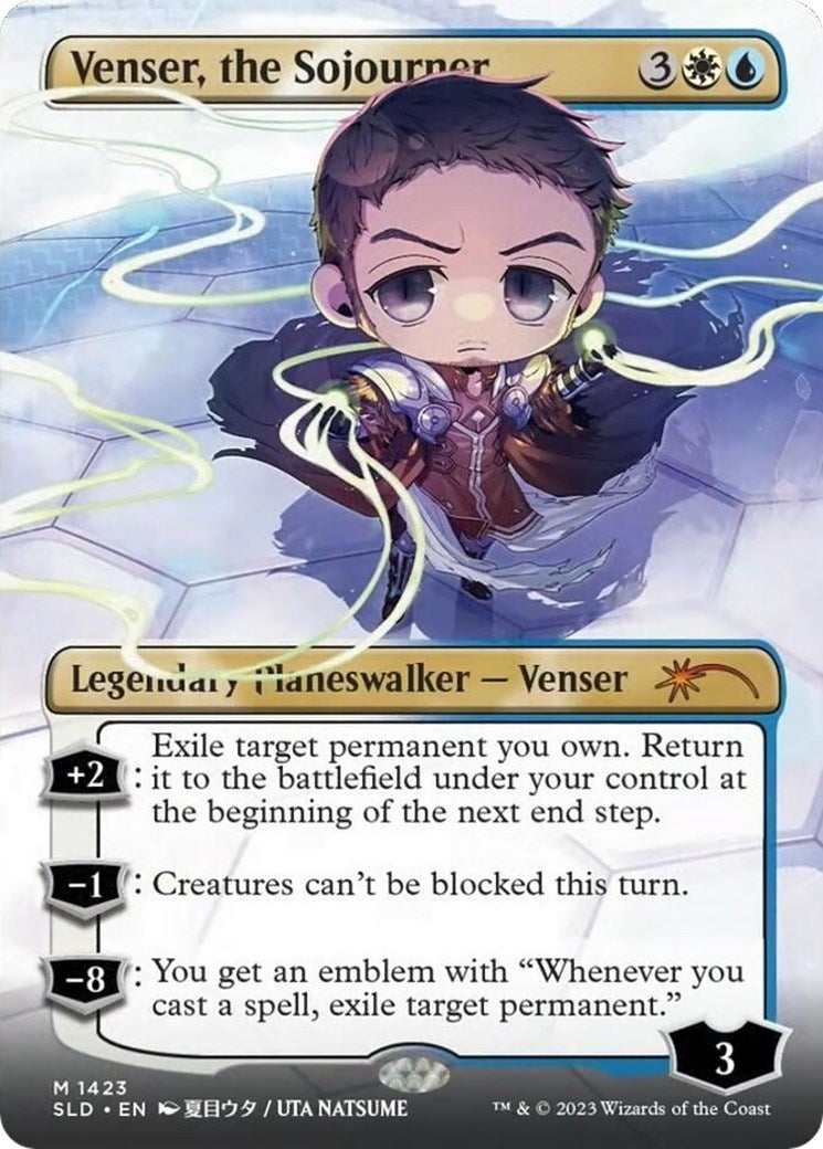 Image for Venser, the Sojourner (1423) (SLD) - Magic: The Gathering
