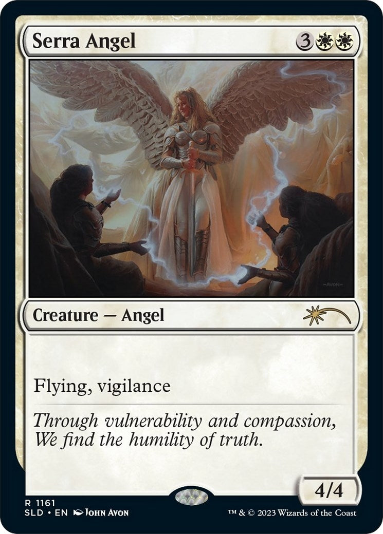 Image for Serra Angel (1161) (SLD) - Magic: The Gathering