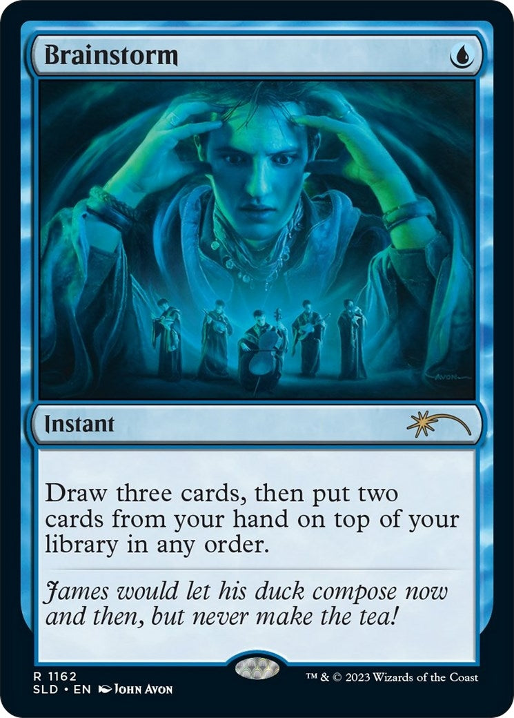 Image for Brainstorm (1162) (1162) (SLD) - Magic: The Gathering