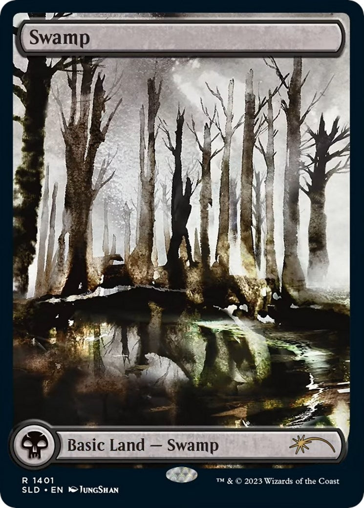 Image for Swamp (1401) (1401) (SLD) - Magic: The Gathering
