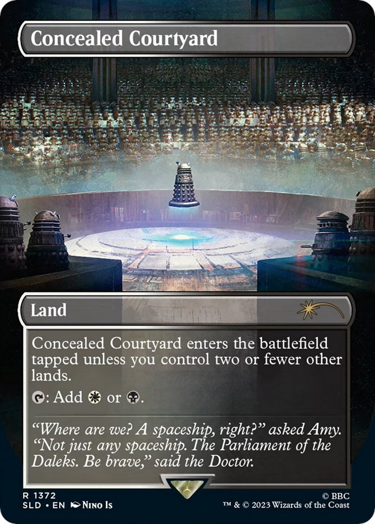 Image for Concealed Courtyard (1372) (SLD) - Magic: The Gathering