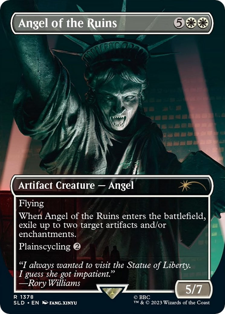 Image for Angel of the Ruins (1378) (1378) (SLD) - Magic: The Gathering