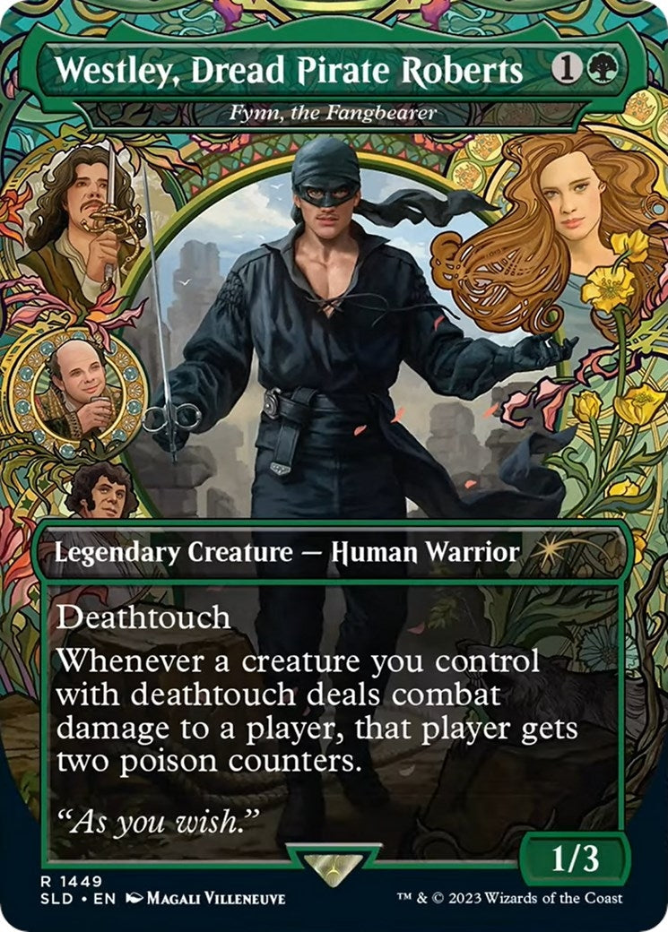 Image for Westley, Dread Pirate Roberts - Fynn, the Fangbearer (1449) (SLD) - Magic: The Gathering