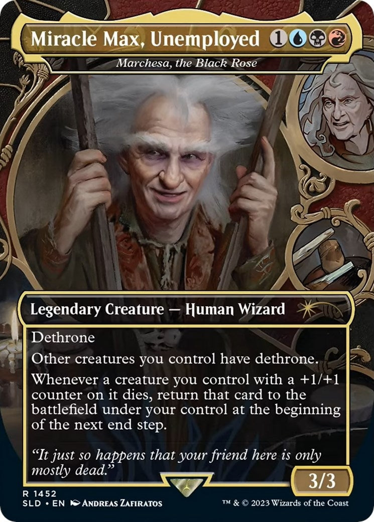 Image for Miracle Max, Unemployed - Marchesa, the Black Rose (1452) (SLD) - Magic: The Gathering