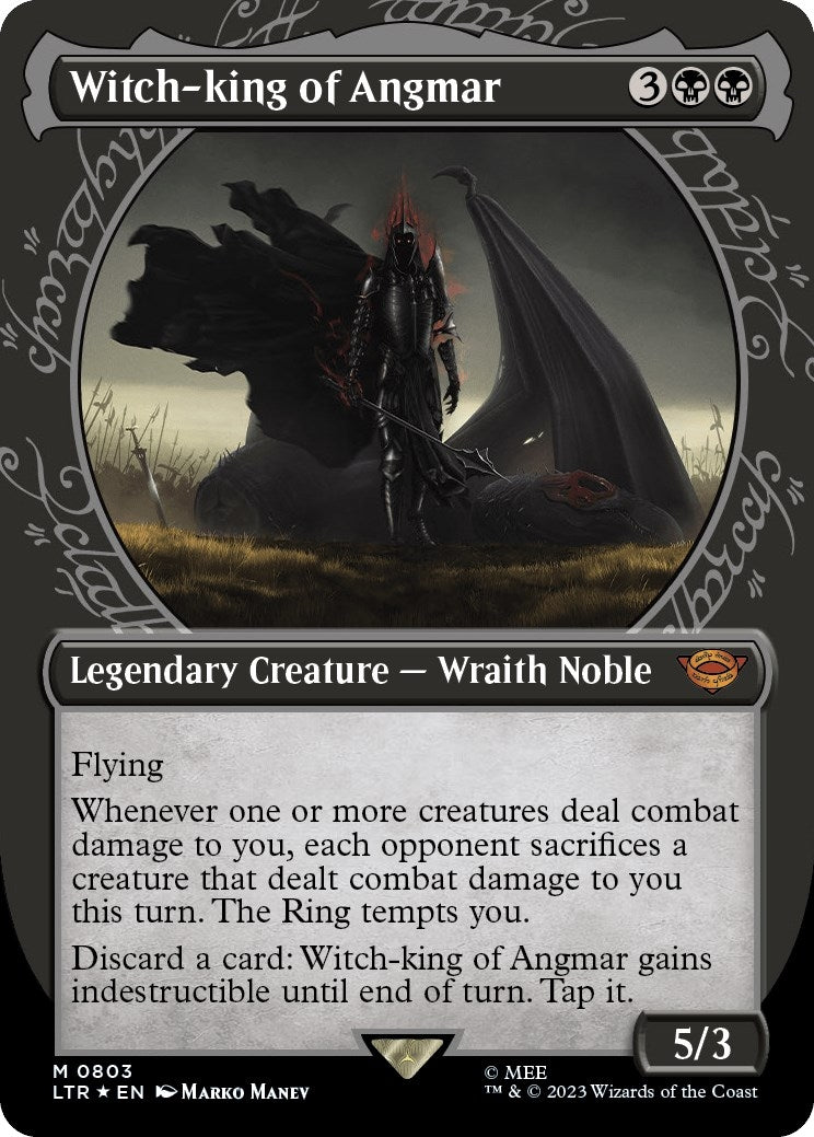 Image for Witch-king of Angmar (Showcase) (Surge Foil) (803) (LTR) - Magic: The Gathering