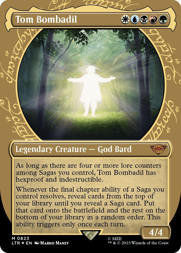 Image for Tom Bombadil (Showcase) (Surge Foil) (823) (LTR) - Magic: The Gathering