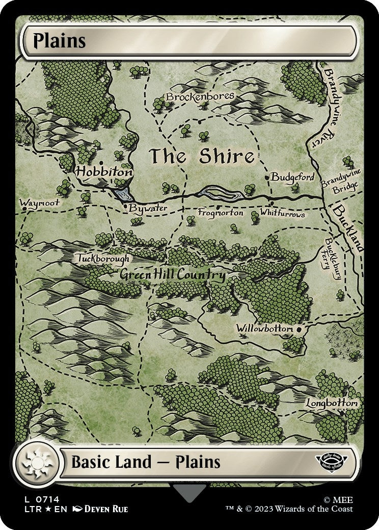 Image for Plains (0714) (Surge Foil) (714) (LTR) - Magic: The Gathering