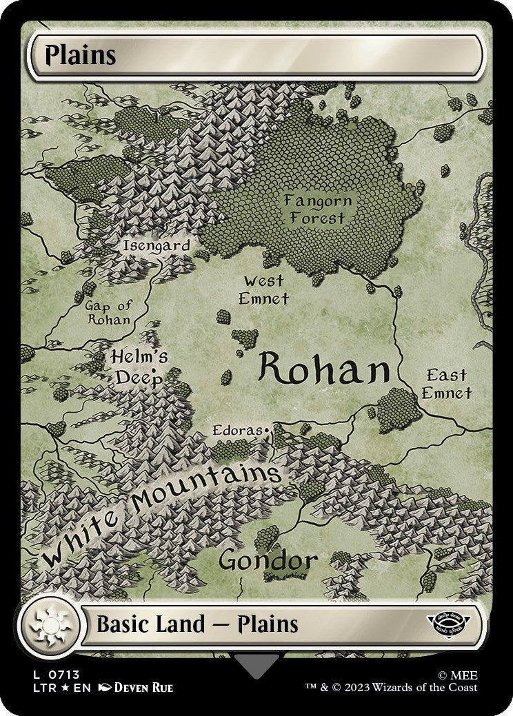 Image for Plains (0713) (Surge Foil) (713) (LTR) - Magic: The Gathering