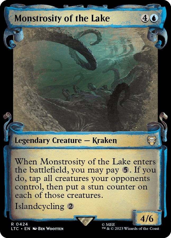 Image for Monstrosity of the Lake (Showcase Scrolls) (424) (LTC) - Magic: The Gathering