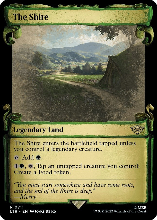 Image for The Shire (Showcase Scrolls) (711) (LTR) - Magic: The Gathering