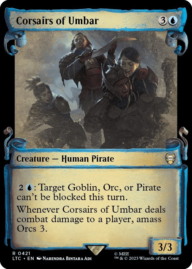 Image for Corsairs of Umbar (Showcase Scrolls) (421) (LTC) - Magic: The Gathering