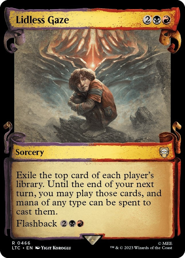 Image for Lidless Gaze (Showcase Scrolls) (466) (LTC) - Magic: The Gathering