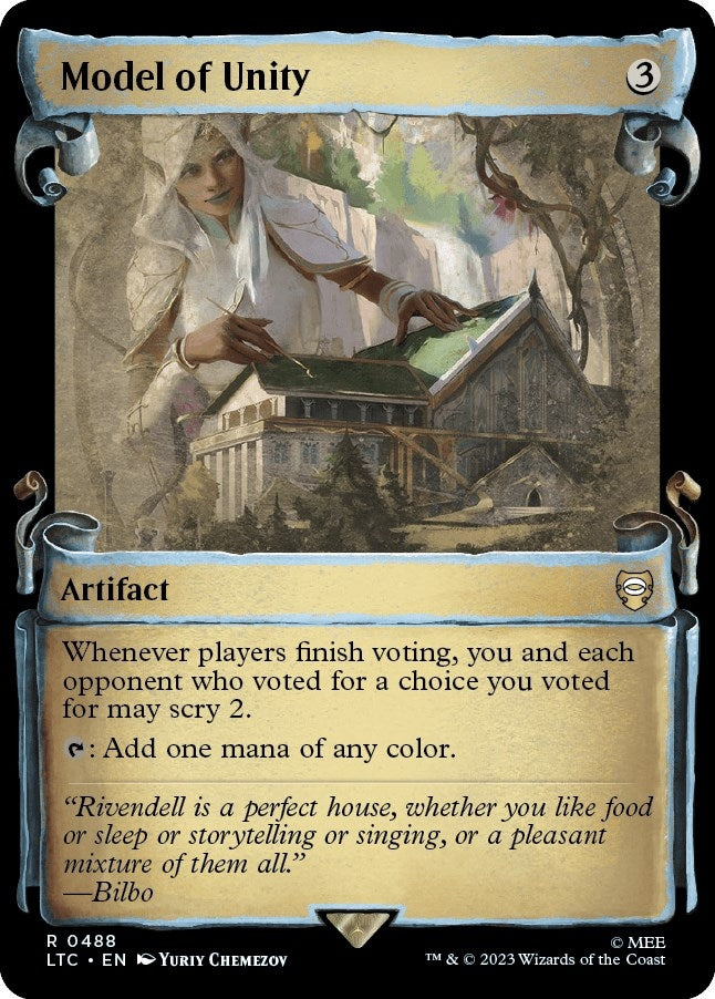 Image for Model of Unity (Showcase Scrolls) (488) (LTC) - Magic: The Gathering