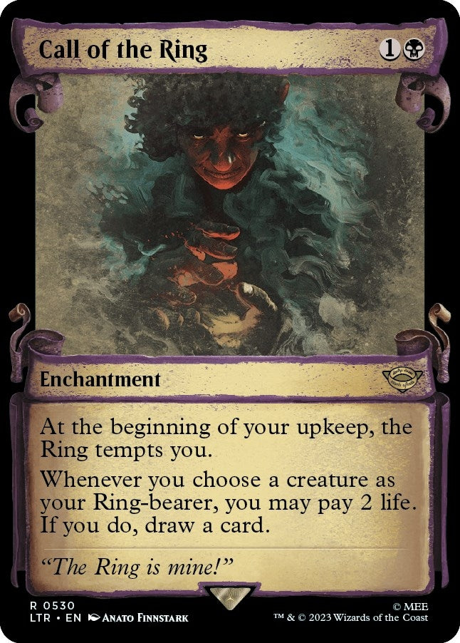 Image for Call of the Ring (Showcase Scrolls) (530) (LTR) - Magic: The Gathering