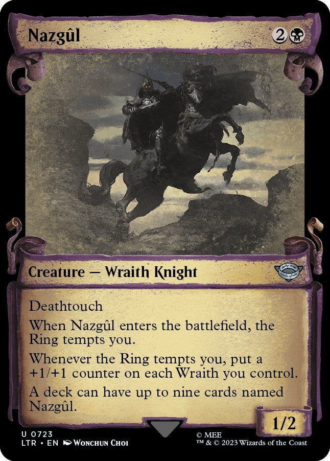 Image for Nazgul (0723) (Showcase Scrolls) (723) (LTR) - Magic: The Gathering