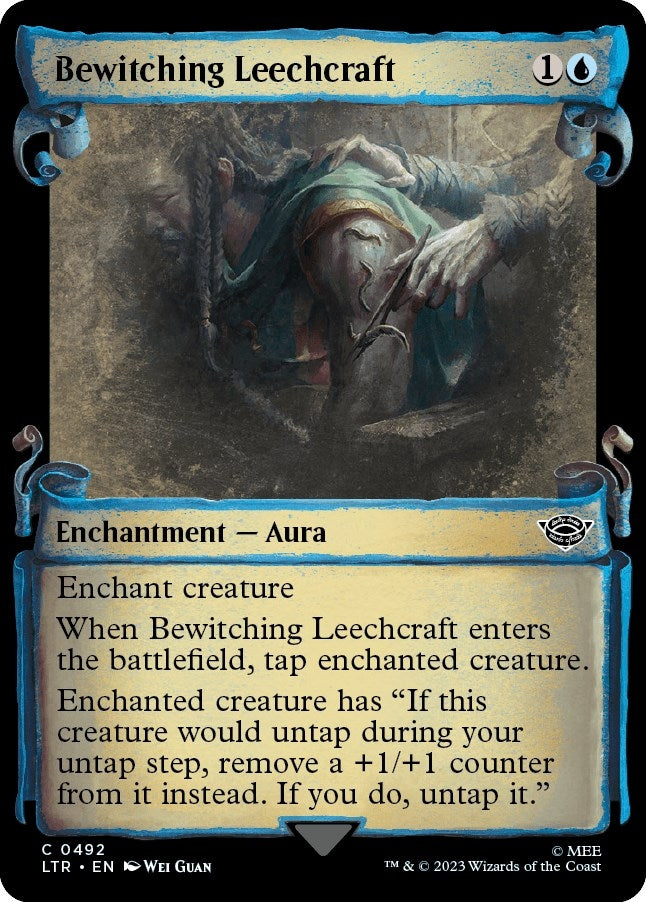 Image for Bewitching Leechcraft (Showcase Scrolls) (492) (LTR) - Magic: The Gathering