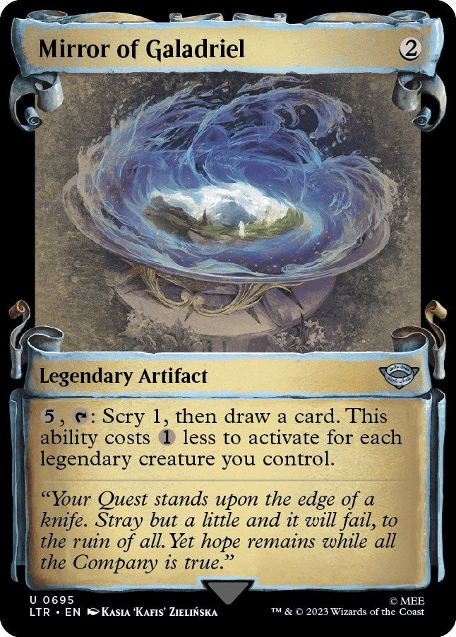 Image for Mirror of Galadriel (Showcase Scrolls) (695) (LTR) - Magic: The Gathering