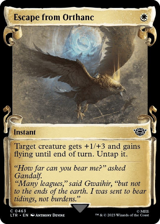 Image for Escape from Orthanc (Showcase Scrolls) (463) (LTR) - Magic: The Gathering