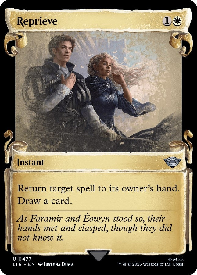 Image for Reprieve (Showcase Scrolls) (477) (LTR) - Magic: The Gathering