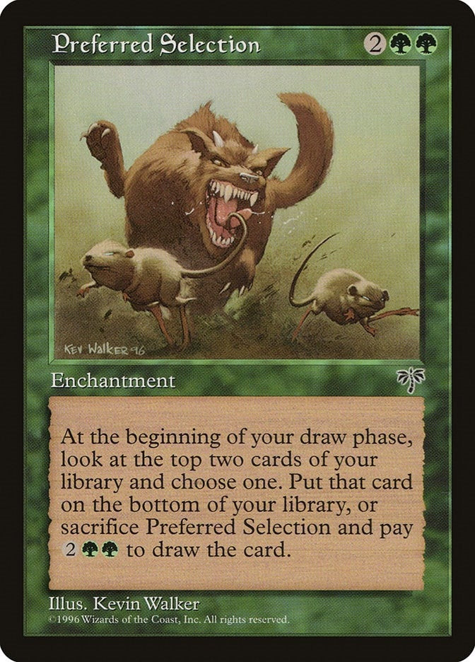Image for Preferred Selection (MIR) - Magic: The Gathering