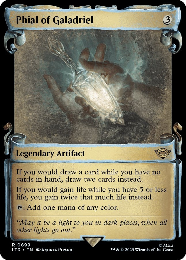 Image for Phial of Galadriel (Showcase Scrolls) (699) (LTR) - Magic: The Gathering