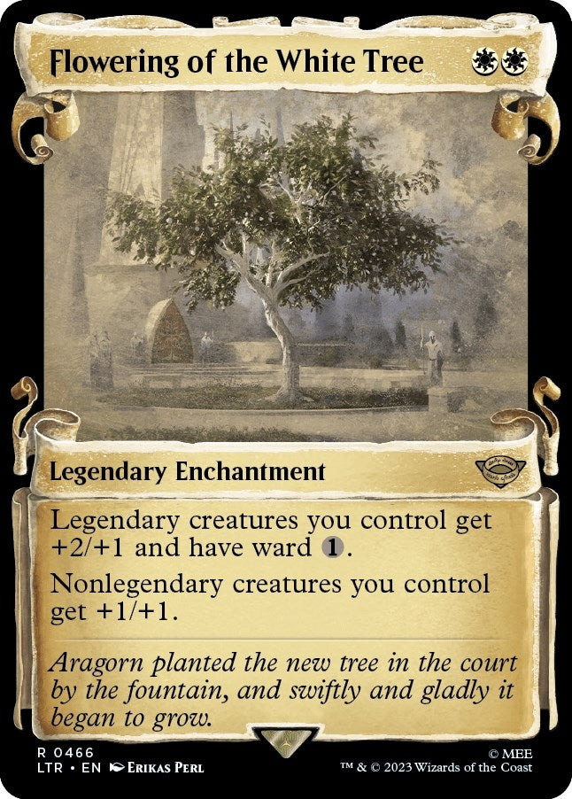 Image for Flowering of the White Tree (Showcase Scrolls) (466) (LTR) - Magic: The Gathering