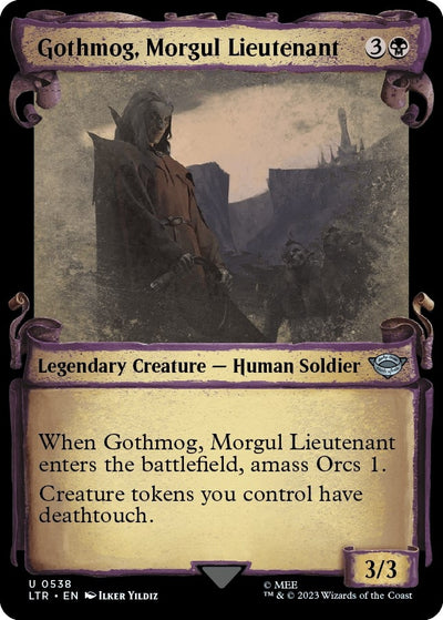 Gothmog, Morgul Lieutenant (Showcase Scrolls) (538) (LTR)