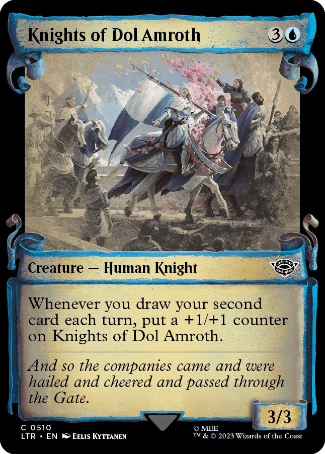 Image for Knights of Dol Amroth (Showcase Scrolls) (510) (LTR) - Magic: The Gathering