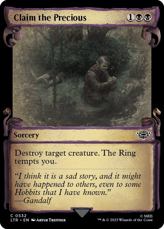 Image for Claim the Precious (Showcase Scrolls) (532) (LTR) - Magic: The Gathering