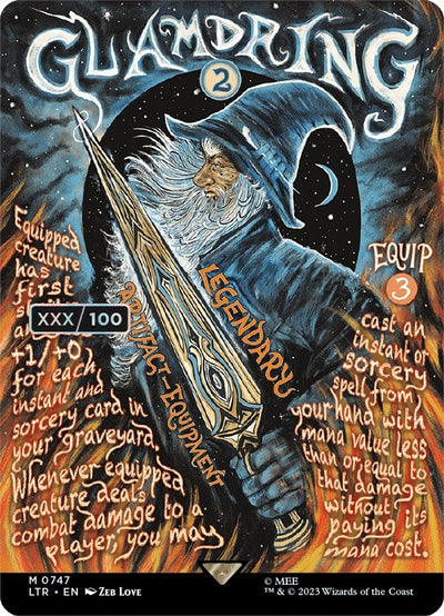 Glamdring (Borderless Poster) (Serial Numbered) (747) (LTR)