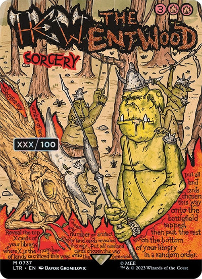 Hew the Entwood (Borderless Poster) (Serial Numbered) (737) (LTR)